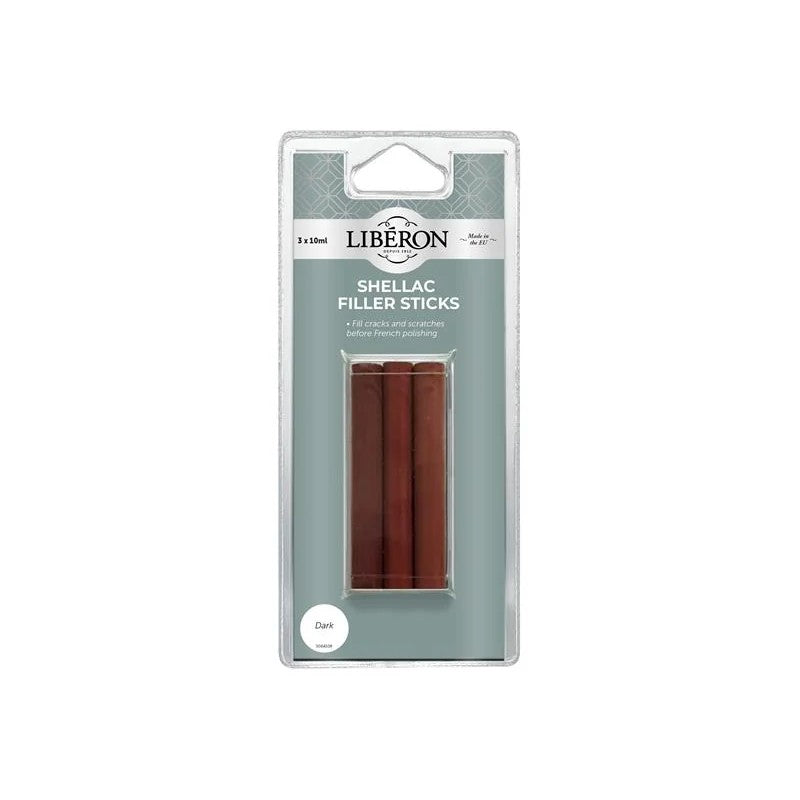 Liberon Shellac Filler Sticks Dark - 3 Pack