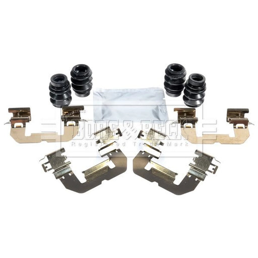 Borg & Beck Brake Pad Accessory Fitting Kit Front BBK1768