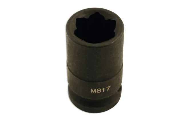 Laser Tools Wheel Nut Socket Convex 17mm - PL