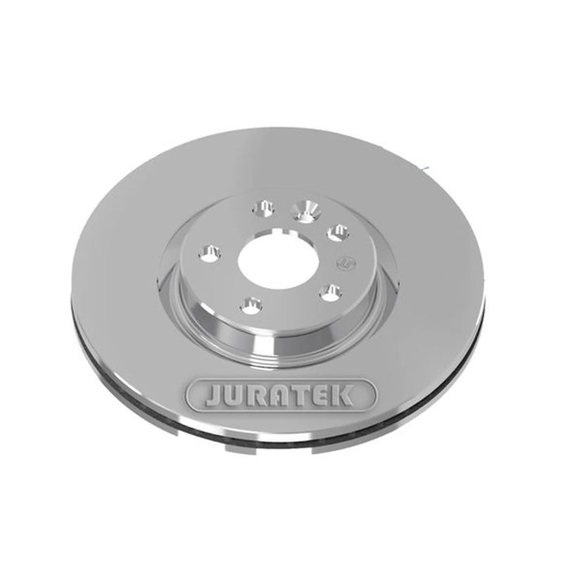 Juratek 2 x Vented Front Brake Discs VOL159