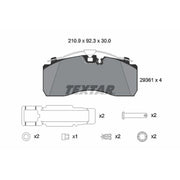 Textar Front Brake Pad Set 2936101