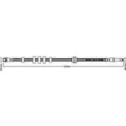 Abtex Brake Hydraulic Hose Line Front ABH1179