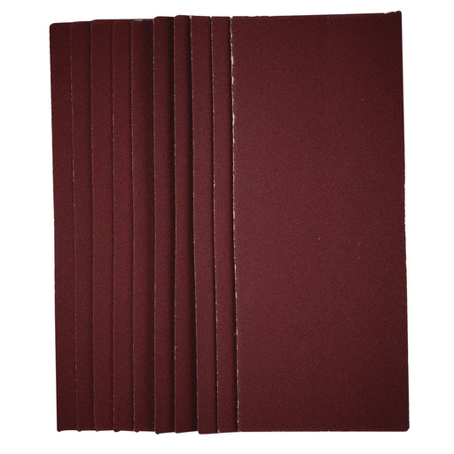 Draper Sanding Sheets 1/2 115x280mm 120 Grit Pack of 10