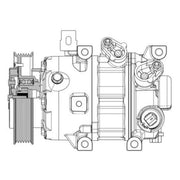Mahle Air Conditioning Compressor ACP 635 000P