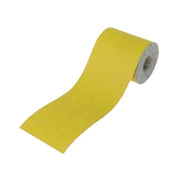 Faithfull Aluminium Oxide Sanding Paper Roll Yellow 115mm x 5m 60G - FAIAR560Y