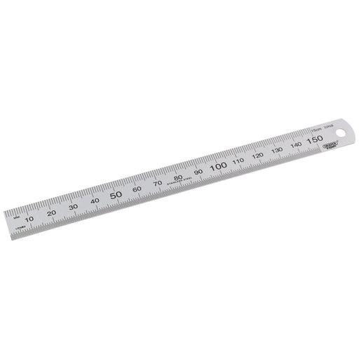 Draper Stainless Steel Rule, 150mm/ 6" 22670 Draper  - Town Parts