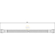 NAPA Brake Hydraulic Hose Line Front NBH1199