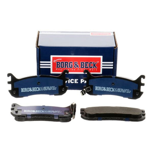 Borg & Beck 4 x Rear Brake Pad Set BBP1584