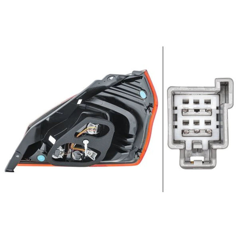 Hella Tail Light / Lamp W16W Left 2VP 354 805-011