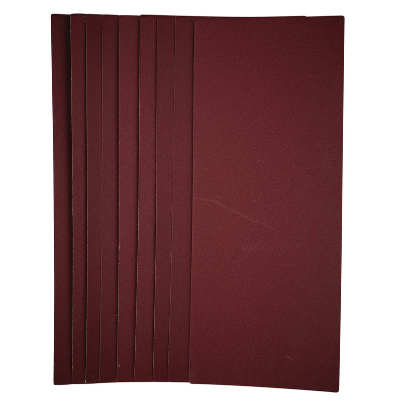 Draper Sanding Sheets 115x280mm 240 Grit Pack of 10