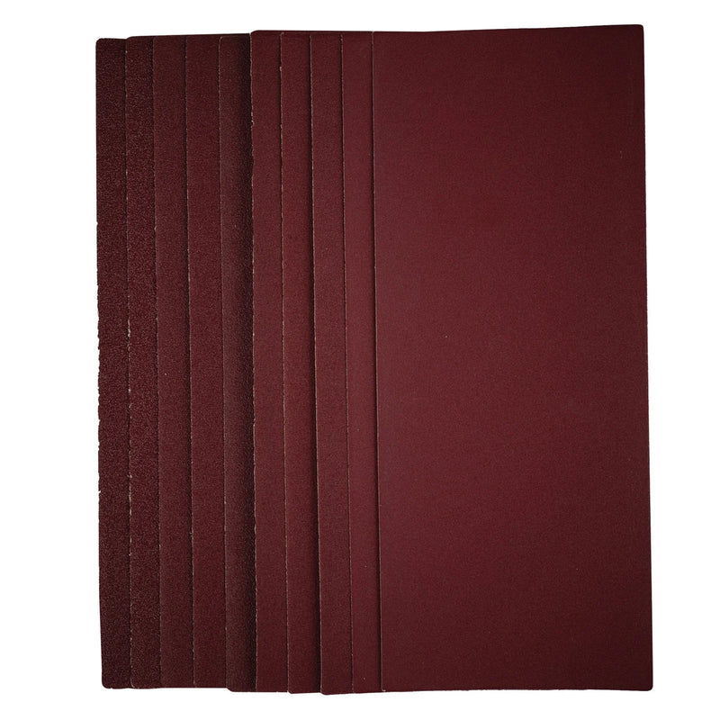 Draper Sanding Sheets 115x280mm Assorted Grit Pack of 10