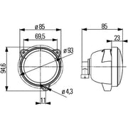 Hella Worklight High 1G0 996 176-061