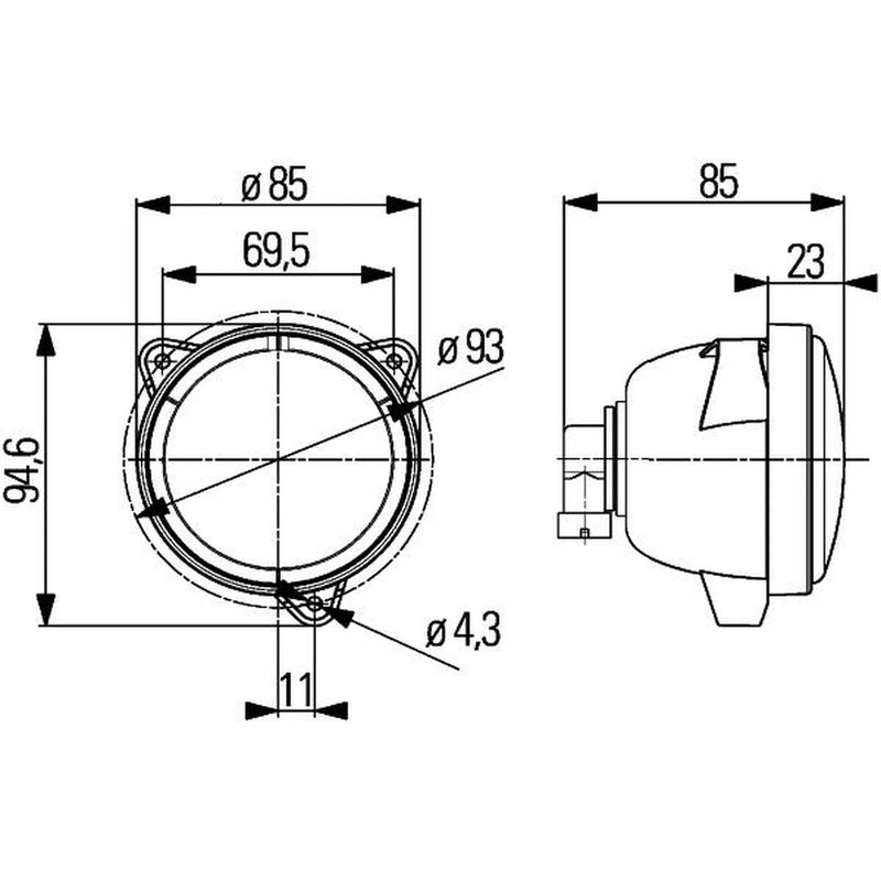 Hella Worklight High 1G0 996 176-061