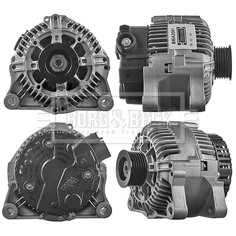 Borg & Beck Car Alternator 12V BBA2081