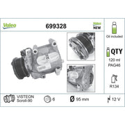 Valeo Air Conditioning Compressor 699328