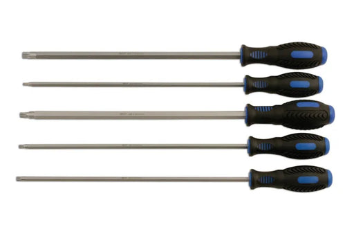 Laser Tools Extra Long Spline Screwdriver Set 5pc - PL