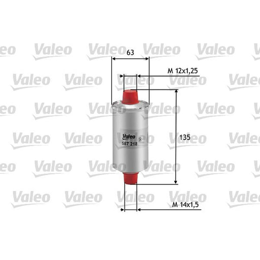 Valeo Fuel Filter Element 587218