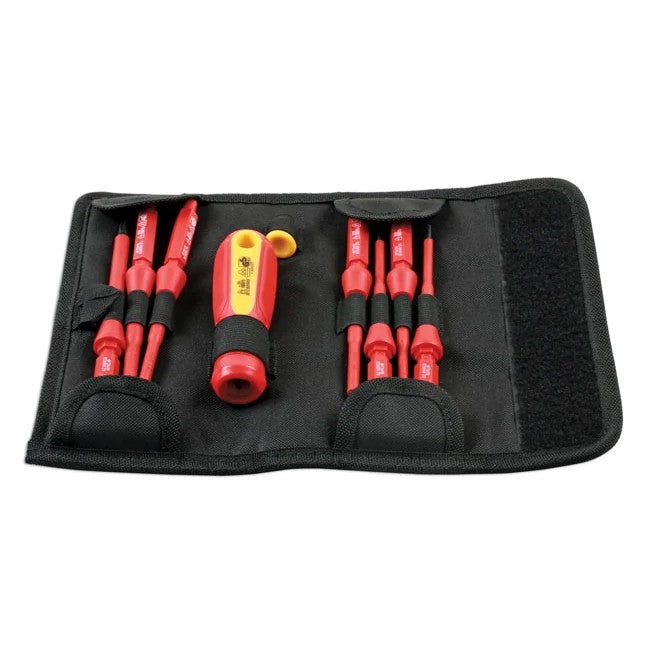 Laser Tools Insulated Star* Screwdriver Set 9pc - PL