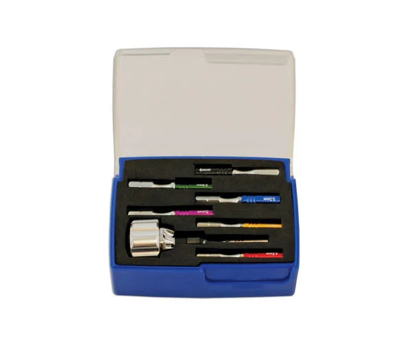 Laser Tools Precision Ratchet Nut Driver Set 8pc - PL