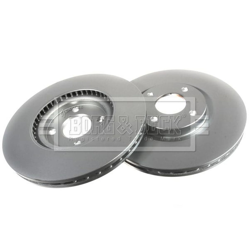 Borg & Beck 2 x Vented Front Brake Discs BBD5625