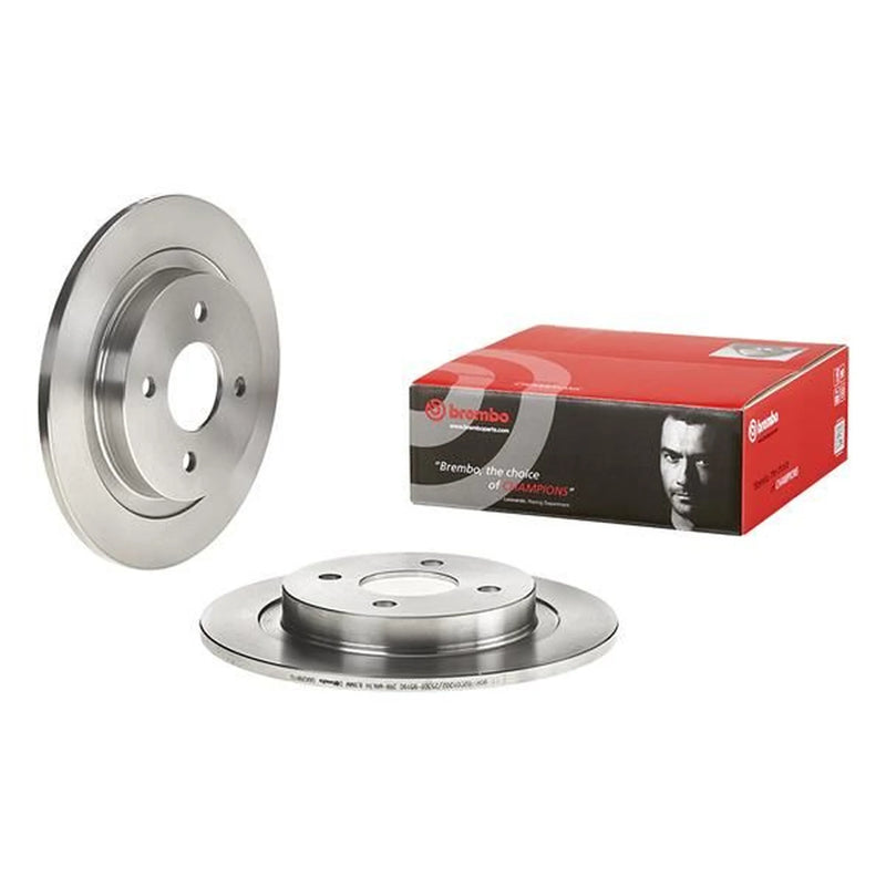 Brembo 2 x Solid Rear Brake Discs 08.A288.10