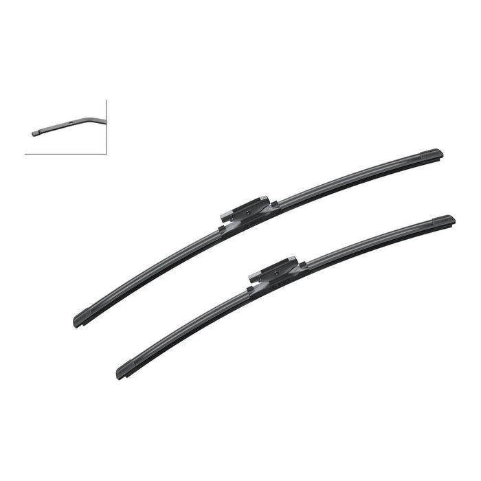 Windscreen Wiper Blade Set 2012 On Bosch Aerotwin For Mercedes Citan Front Bosch  - Town Parts