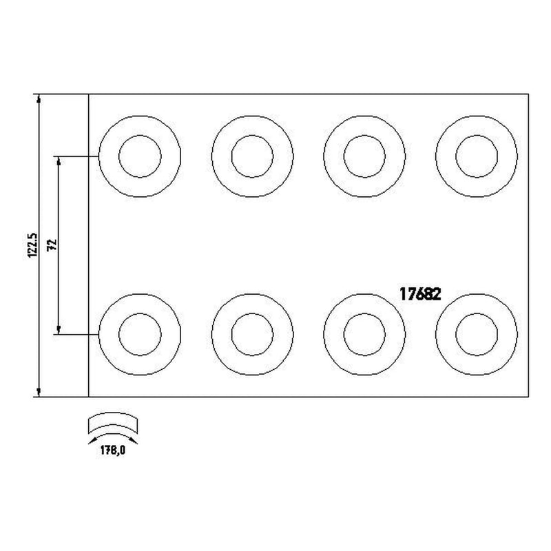 DON Don Cv Brake Lining Set MP291S7100