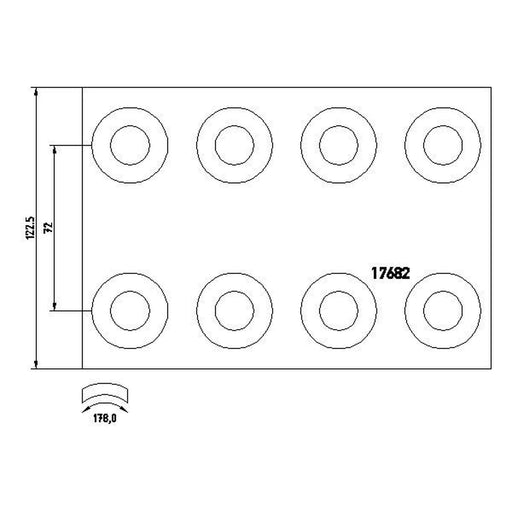 Textar Textar Cv Brake Lining Set 1768202