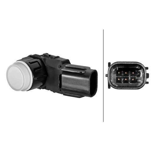 Hella Parking Sensor (PDC) Right Rear 6PX 358 269-301