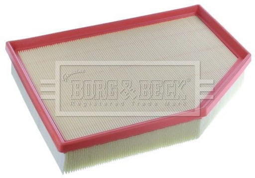BORG & BECK Air Filter Insert 298/185mm Length 51mm Height Fits Volvo V40 Borg & Beck - Town Parts