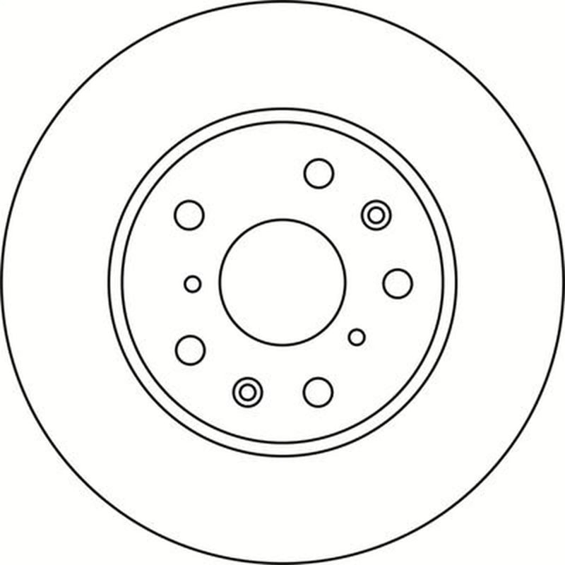 Abtex 2 x Vented Front Brake Discs BD1413V