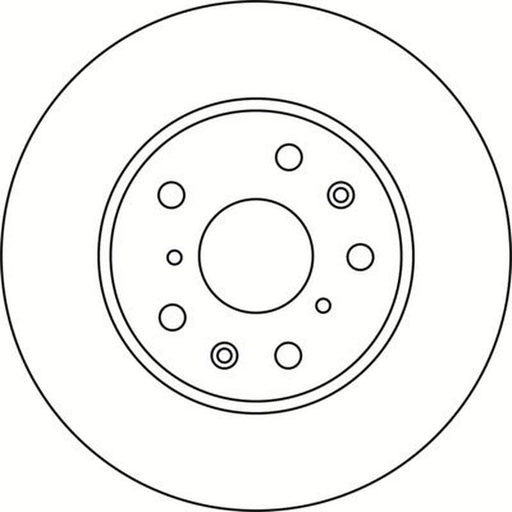 Abtex 2 x Vented Front Brake Discs BD1413V