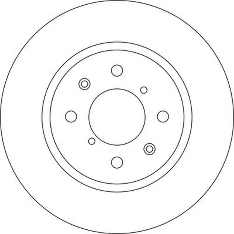 Abtex 2 x Vented Front Brake Discs BD1772V