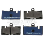 Borg & Beck 4 x Rear Brake Pad Set BBP2229