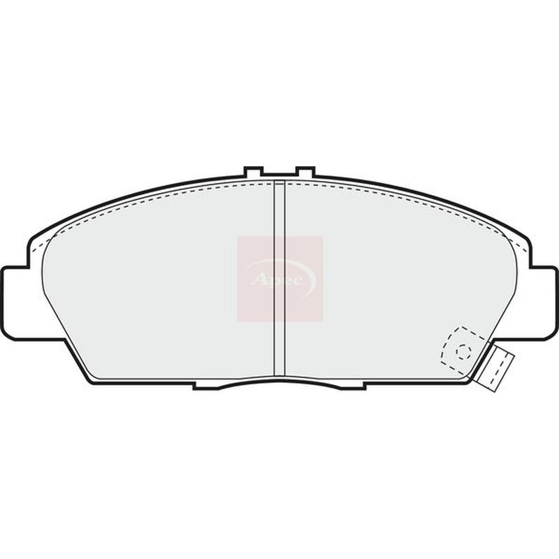 Apec Front Brake Pad Set PAD795