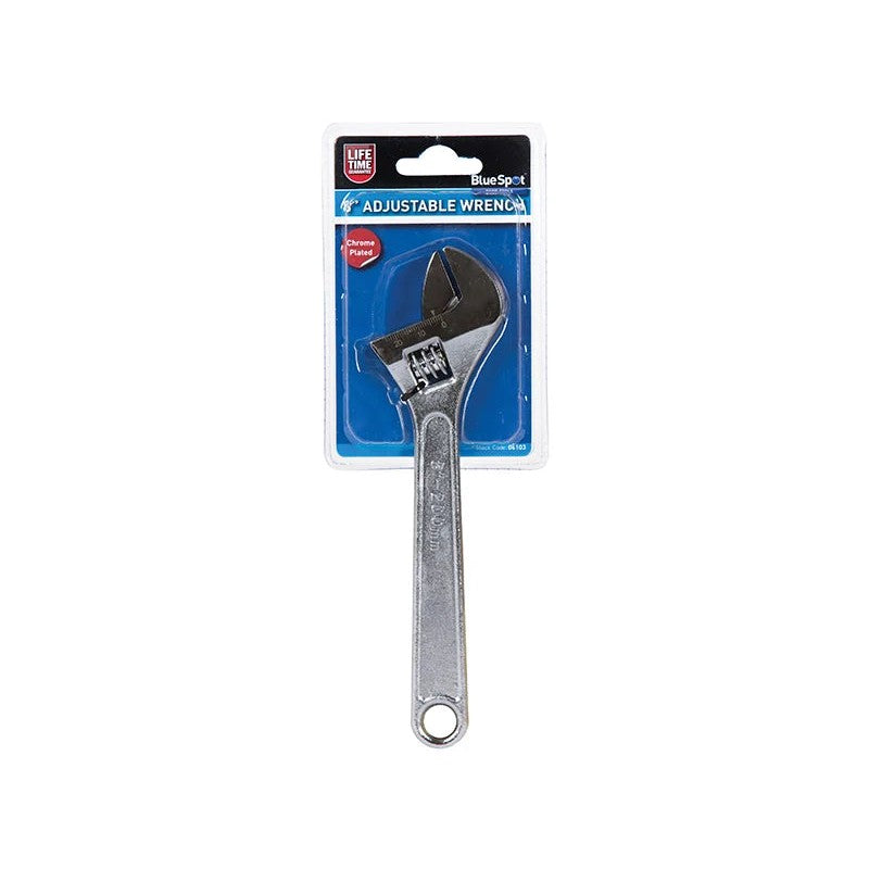 BlueSpot Tools Adjustable Wrench 200mm (8in) - 06103