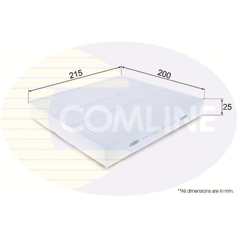 Comline Cabin Air Filter (Pollen Filter) EKF331