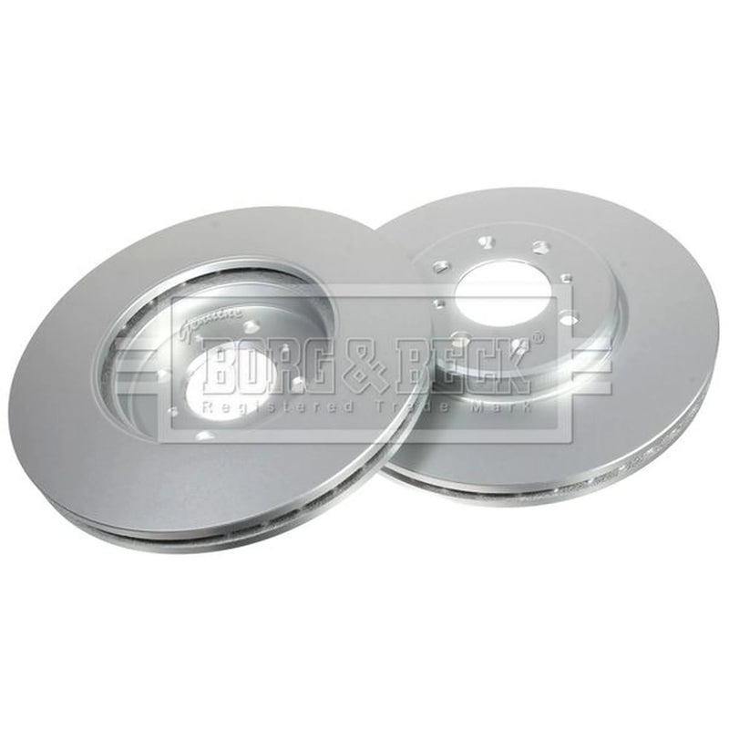 Borg & Beck 2 x Vented Front Brake Discs BBD4564