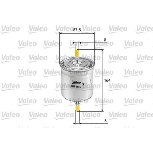 Valeo Fuel Filter Element 587040
