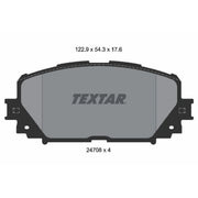 Textar Front Brake Pad Set 2470801