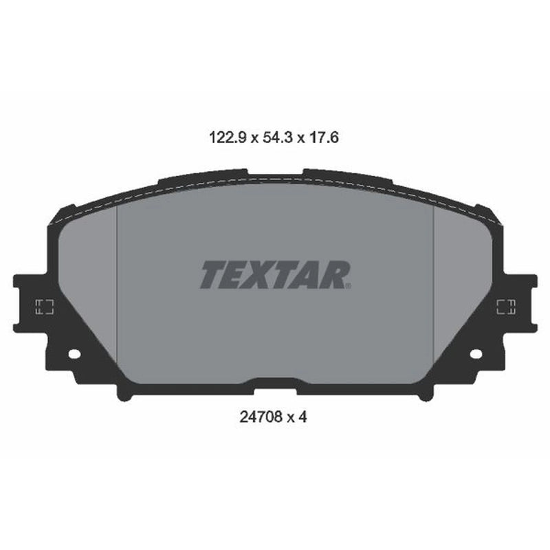 Textar Front Brake Pad Set 2470801