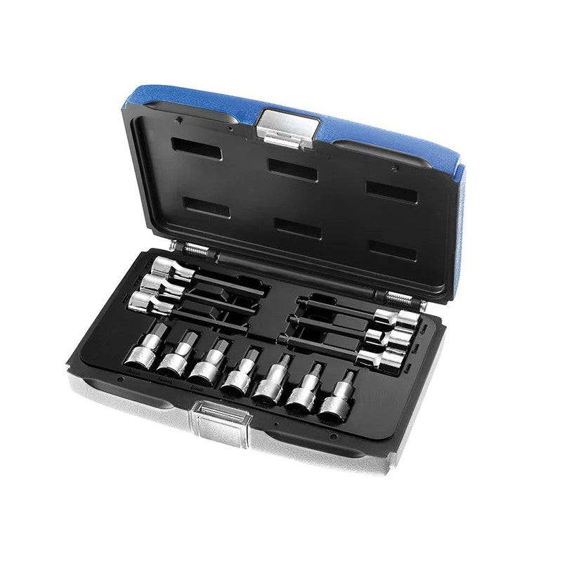 Expert 1/2in Drive Hex Bit Socket Set, 13 Piece - E032906