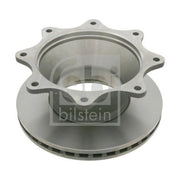 Febi 2 x Internally Vented Rear Brake Discs 24462
