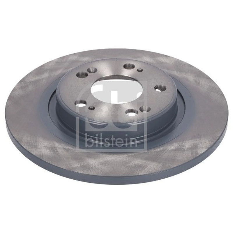 Febi 2 x Solid Rear Brake Discs 198757