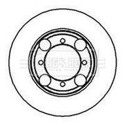 Borg & Beck 2 x Vented Front Brake Discs BBD4989