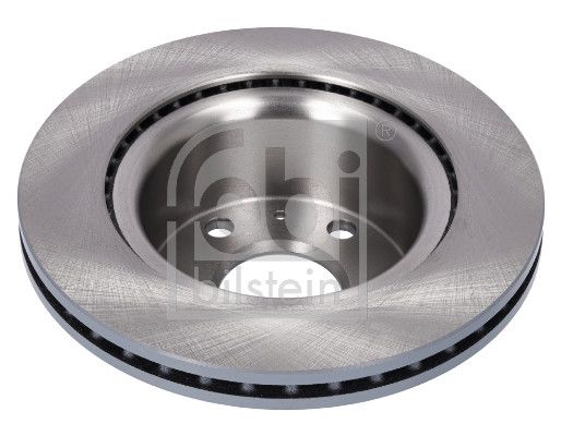 Febi 2 x Brake Disc Set Internally Vented Rear