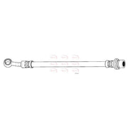 Apec Brake Hydraulic Hose Line Rear HOS4478