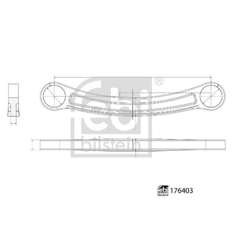Febi Control/Trailing Arm Upper 176403