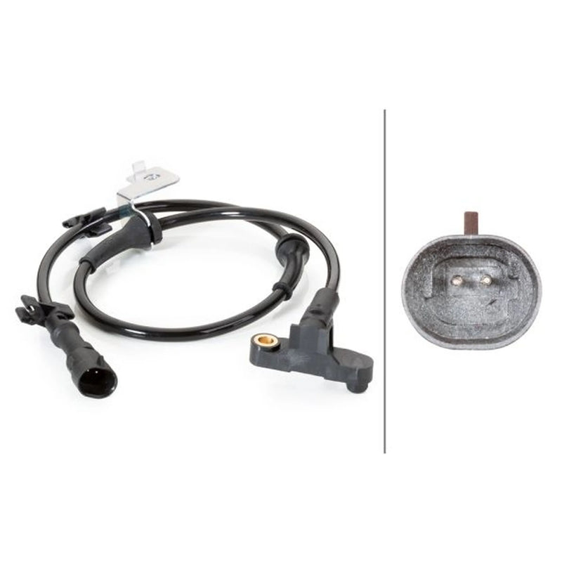 Hella ABS Wheel Speed Sensor Front 6PU 230 040-291
