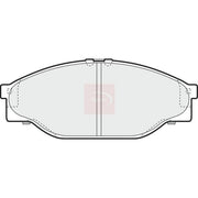Apec Front Brake Pad Set PAD821